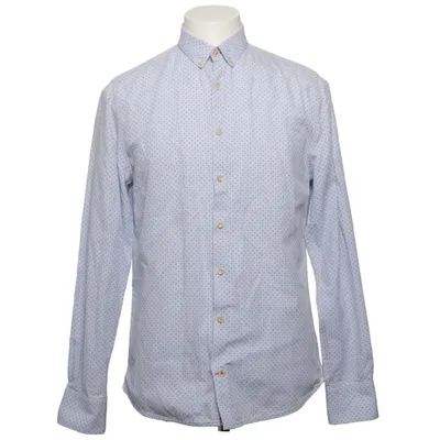 Chemise (Bleu, Blanc) de Colours & Sons Coton
