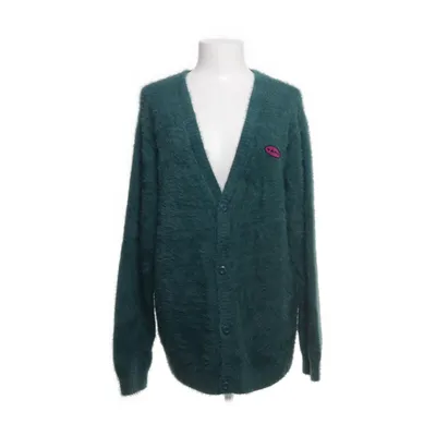 Strickjacke (Petrolgrün) von Vans Polyamid, Baumwolle