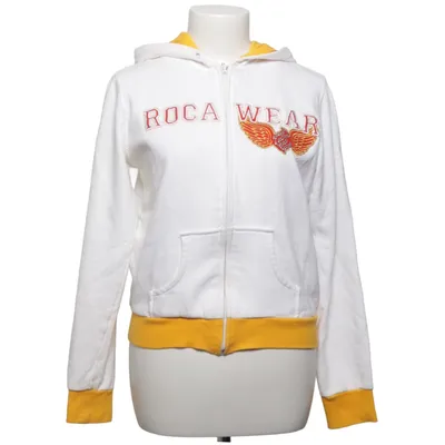Hoodie (White, Yellow) from Rocawear Cotton, Polyester