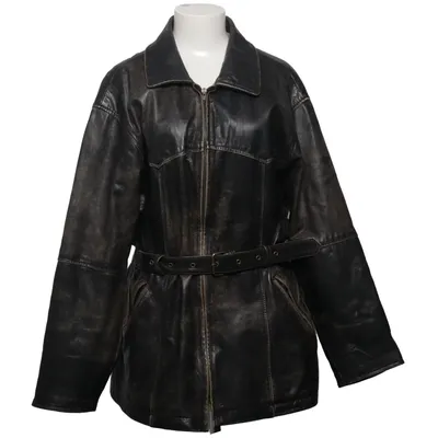 Leather jacket (Black) from Bissen & Bossen Leather