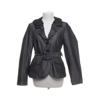 Blazer (Gray) from Promiss Polyester, Viscose