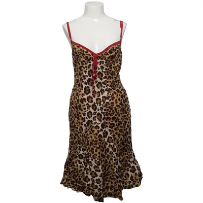 Jurk (Bruin, Zwart, Beige) van Moschino Cheap and Chic Katoen