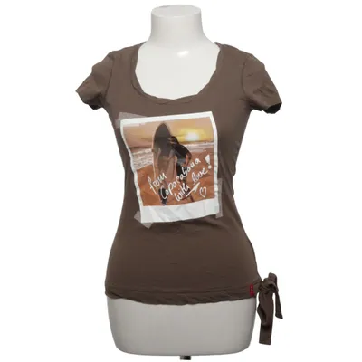 T-shirt (Brun, Flerfärgad) från EDC by ESPRIT Bomull