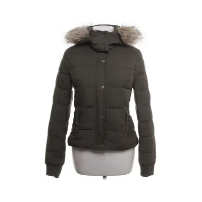 Winterjas (Groen) van Abercrombie & Fitch Acryl, Polyester