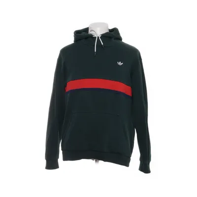 Huvtröja (Grön, Röd) från Adidas Bomull, Elastan, Polyester, Ull