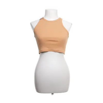 Crop Top (Orange) von H&M Elasthan, Baumwolle