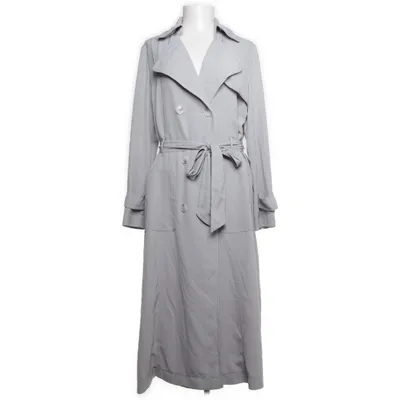 Trenchcoat (Grijs) van Laurèl Elastaan, Polyester