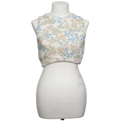 Crop Top (Weiß, Mehrfarbig) von Zara
