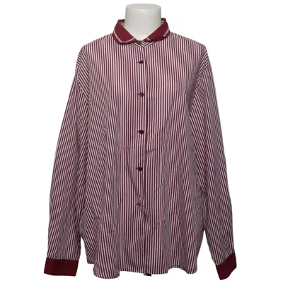 Shirt (Red, White) from Wästgöta Cotton, Polyester