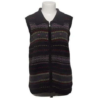 Vest (Black, Multicolored) from Cabin Creek