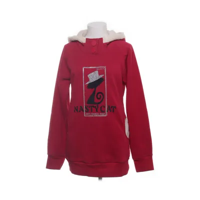 Hoodie (Red, White) from S&R Cotton, Elastane, Polyester