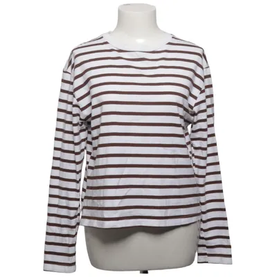 Lange mouwen shirt (Bruin, Wit) van NA-KD