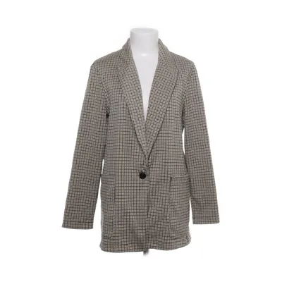 Blazer (Braun, Beige) von H&M Elasthan, Polyester, Viskose