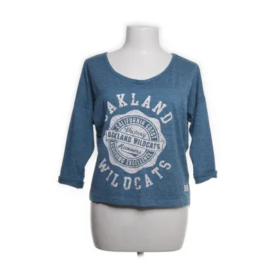 Bluse (Blau) von L.O.G.G by H&M Viskose, Polyester, Baumwolle