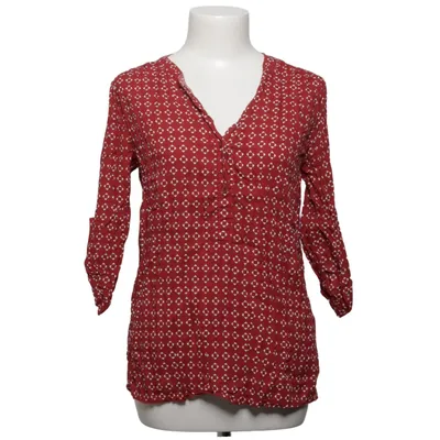 Blouse (Red, White) from Bolia Viscose