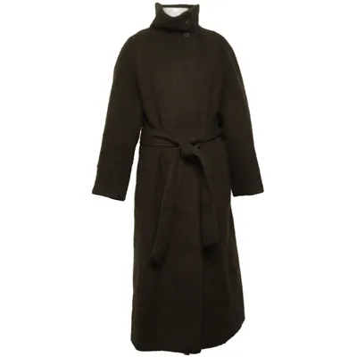 Jas (Groen) van ASOS Design Polyester, Wol