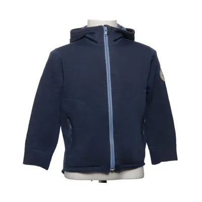 Sweat à capuche (Bleu) de Janus Laine de mouton