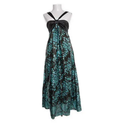 Maxi dress (Black, Turquoise) from Folded & Hung