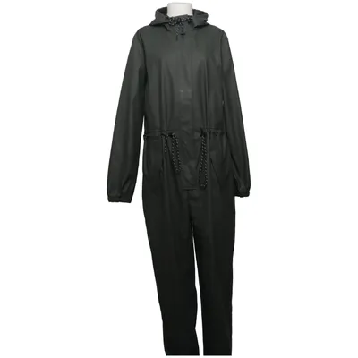 Regnfrakke (Grøn) fra Global Funk Polyester, Polyurethan