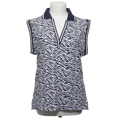 Top (Blue, White) from Sweet Delicate Cotton, Elastane