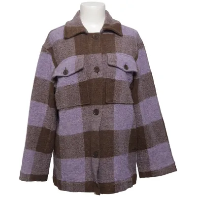 Skjortejakke (Lilla, Brun) fra Arket Akryl, Polyester, Uld
