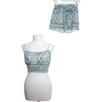 Set (Weiß, Türkis) von Shein Polyester