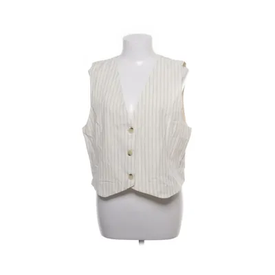 Gilet de costume (Blanc) de H&M Premium Quality Viscose, Lin, Coton, Polyester
