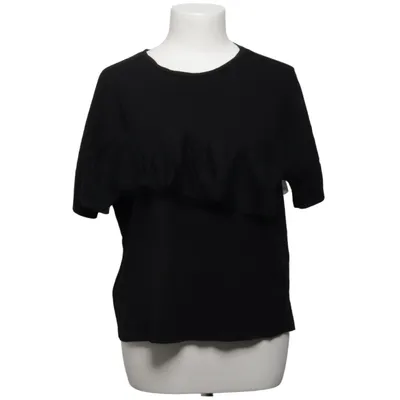 T-shirt (Schwarz) von Zara Woman Collection Baumwolle, Polyester
