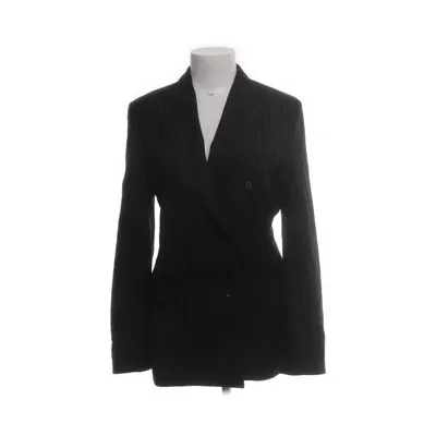 Kavaj (Svart, Vit) från H&M Studio Elastan, Viskos, Ull