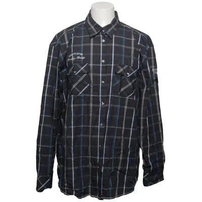 Shirt (Zwart, Blauw, Wit) van Bonita Men Katoen
