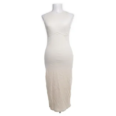 Jurk (Beige) van Zara Katoen, Elastaan