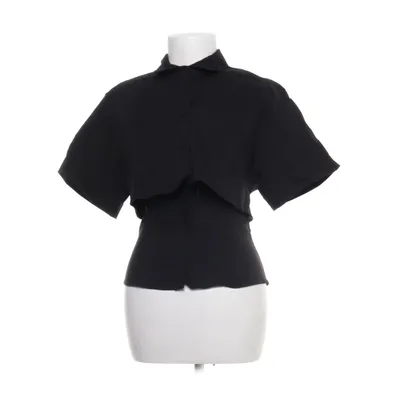 Kortärmad skjorta (Svart) från Zara Bomull, Polyamid