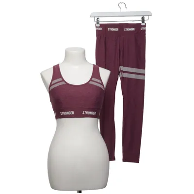 Trainingsset (Lila) van Stronger Elastaan, Polyester