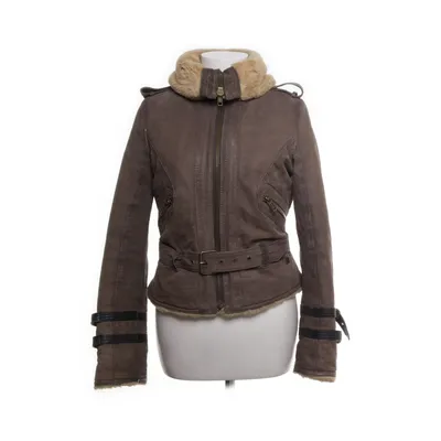 Shearling jacket (Brown) from Jofama by Kenza