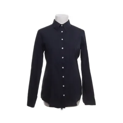 Shirt (Blauw) van Kuhn Maßkonfektion Katoen
