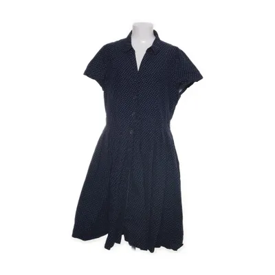 Skjortklänning (Blå, Vit) från Classic Woman by Ellos Bomull