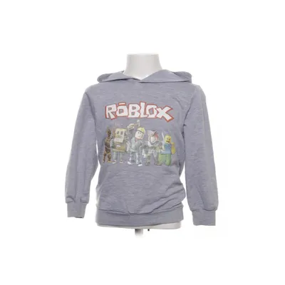 Huvtröja (Grå, Flerfärgad) från Roblox Bomull, Polyester