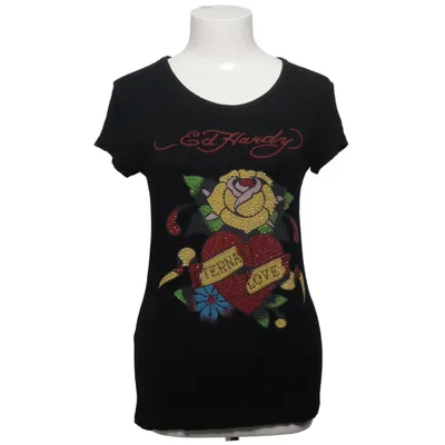 T-shirt (Black, Multicolored) from Ed Hardy
