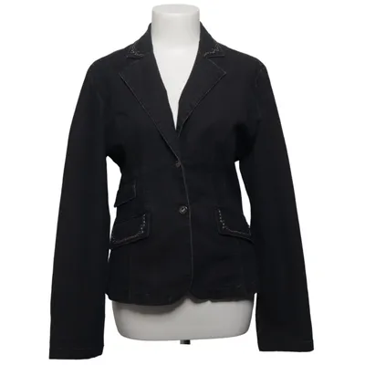 Blazer (Noir) de Mosaic Coton, Élasthane, Polyester
