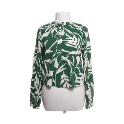 Blouse (Groen, Wit) van H&M Viscose
