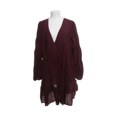 Jurk (Rood) van Abercrombie & Fitch Nylon, Polyester, Viscose