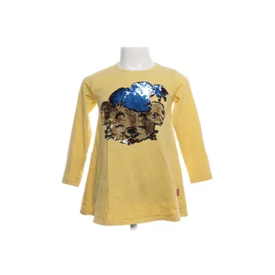 Jurk (Geel) van Bamse by Lindex Katoen, Elastaan
