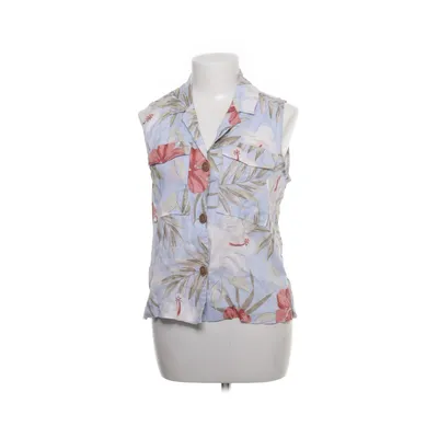 Kortärmad skjorta (Blå, Flerfärgad) från Mango Casual Linne