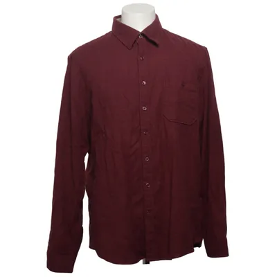 Flannel shirt (Red) from Dressmann Cotton