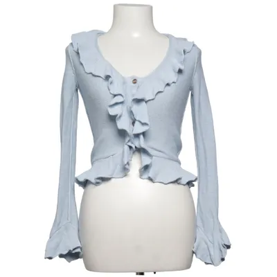 Cardigan (Blauw) van LPA Katoen, Zijde