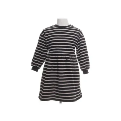 Dress (Black, White) from H&M Basic Cotton, Polyester