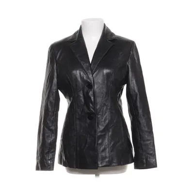 Läderkavaj (Svart) från Wilsons Acetat, Skinn, Polyamid, Polyester