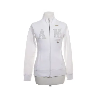 Träningsjacka (Vit) från Aeronautica Militare Bomull, Elastan