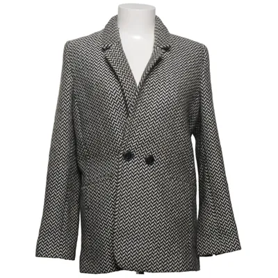 Kavaj (Svart, Vit) från Anine Bing Akryl, Polyester, Ull