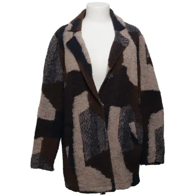 Frakke (Brun, Blå, Beige) fra Mavi Polyester, Uld